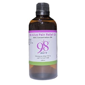 98 alive pain relief oil 100ml