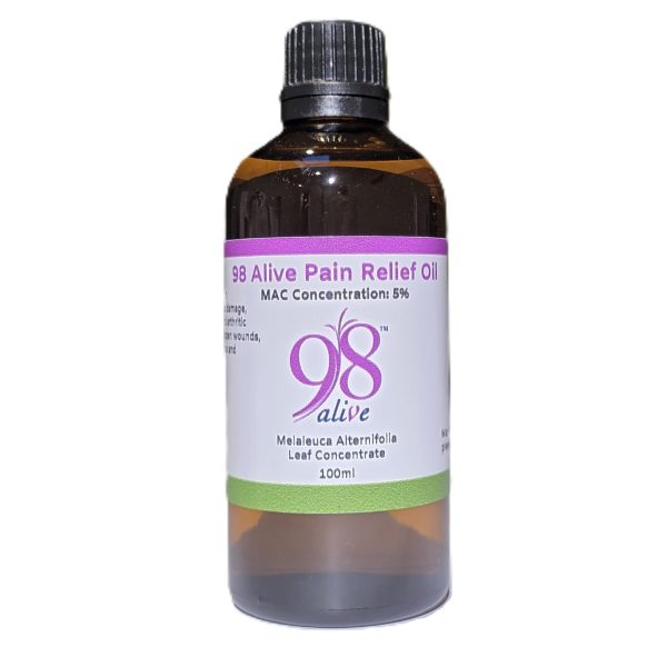 98 alive pain relief oil 100ml