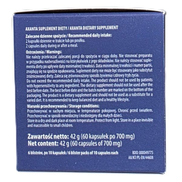 axanta dietary supplement