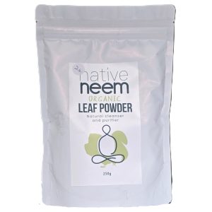 nativeneem organic neem leaf powder 250g