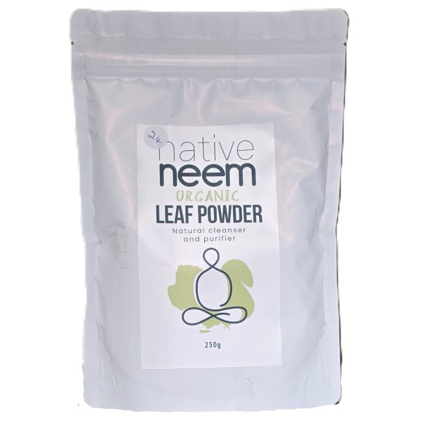 nativeneem organic neem leaf powder 250g
